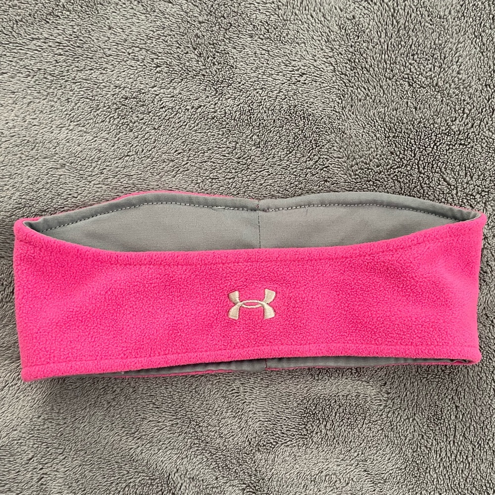 Under Armour pink ear warmer headband